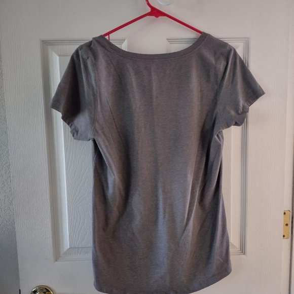 Ladies Denver Broncos Gray T-Shirt Medium '47 Forward - Picture 2 of 6